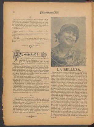 La belleza.