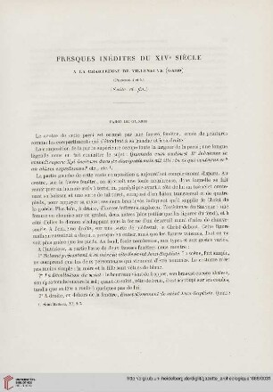 13: Fresques inédites du XIVe siècle a la chartreuse de Villeneuve (gard)
