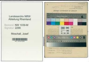 Entnazifizierung Josef Moschall , geb. 06.08.1896 (Beamter)