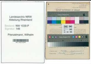 Entnazifizierung Wilhelm Renzelmann , geb. 15.10.1904 (Installateur)