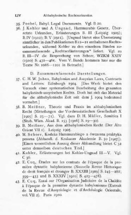 D. Zusammenfassende Darstellungen