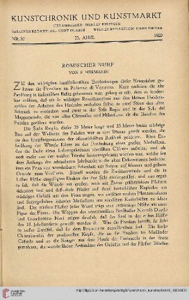 Nr. 30 (23. April 1920)