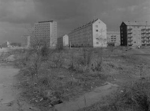 Dresden. Wohnbebauung bei der Annenstraße