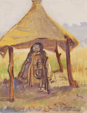 Fetisch bei Atakpame. 1914. Togo