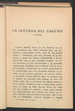 La leyenda del gaucho