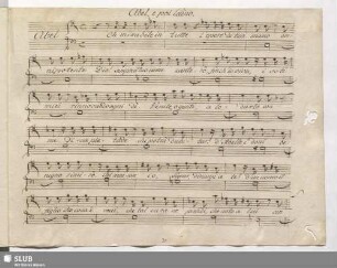 [Recitativo / accompagnato]: Oh mirabile