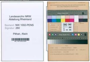 Entnazifizierung Alwin Pithan , geb. 30.07.1872 (Sekretaer)