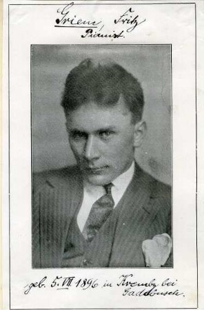 Griem, Fritz (1896?-?)