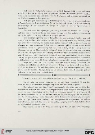 2.Ser. 10.1917: Verslag van den waarnemenden secretaris Dr. Coster