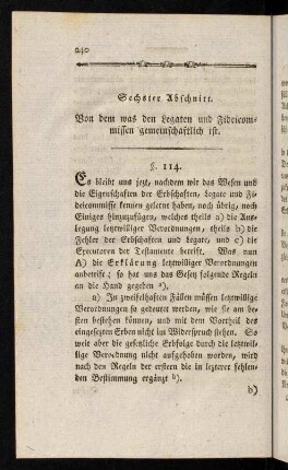 240-249, Sechster Abschnitt.