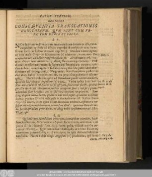 Caput Tertium, Exhibens Consequentia Translationis Henochianae, Quae Sunt Cum Vera, Tum Dubia Et Falsa.