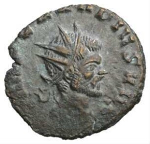 Münze, Antoninian, 268 - 270 n. Chr.