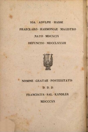 Cenni storico-critici intorno alla vita ed alle opere del cel. compositore di musica Gio. Adolfo Hasse detto il Sassone