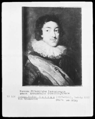 Portrait Ludwigs 13. von Frankreich