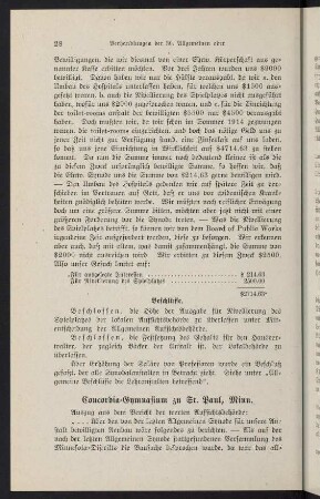 28-30, Concordia-Gymnasium zu St. Paul, Minn.