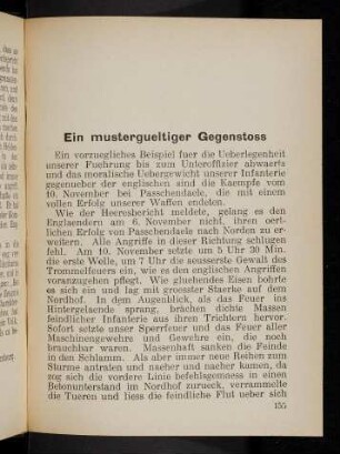 155 30. Ein mustergültiger Gegenstoß.