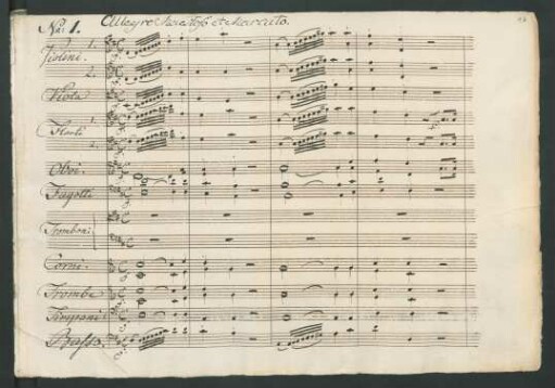 No. 1. Allegro maestoso e marcato - Siciliano. Largo - Allegro