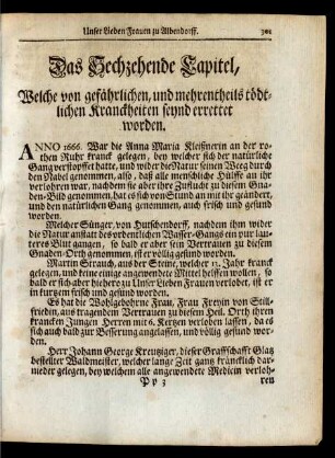 Das Sechzehende Capitel ...