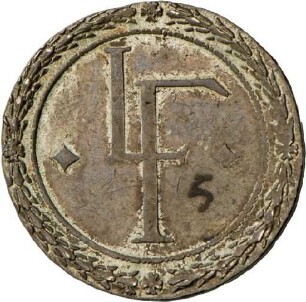Schützendicktaler des Grafen Ludwig Friedrich von Württemberg-Mömpelgard