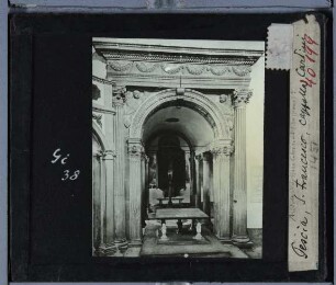 Pescia, S. Francesco : Cappella Cardini