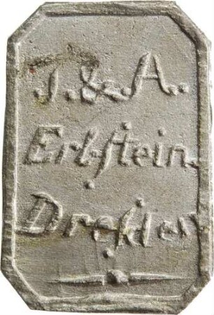 Julius und Albert Erbstein - 1 Pfennig