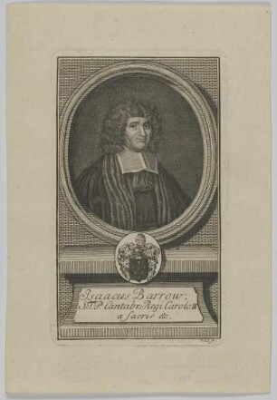 Bildnis des Isaacus Barrow