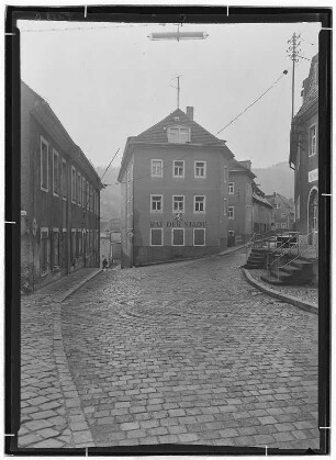 Königstein. Renovierte Häuser: Rathaus