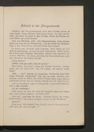 Schreck in der Morgenstunde