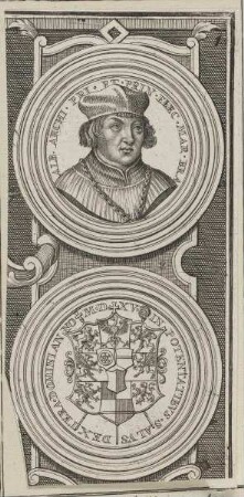 Bildnis des Markgrafen Albrecht von Brandenburg, Bischof Albrecht V. von Halberstadt