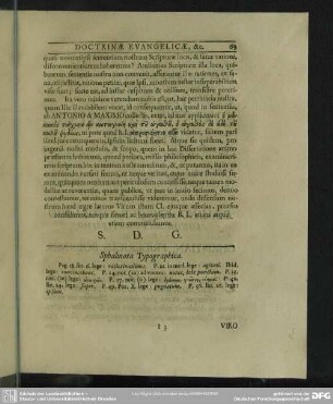 Sphalmata Typographica