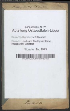 Sonstige: Laer, von, Arnold Friedrich: