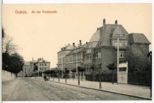 Oschatz. An der Promenade