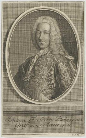 Bildnis des Johann Friedrich Phelypeaux, Graf von Maurepas