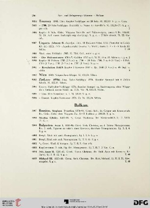 [Balkan, Griechenland, Moldau und Wallachei etc.] (Nr. 5997-6091)
