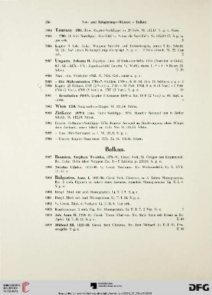 [Balkan, Griechenland, Moldau und Wallachei etc.] (Nr. 5997-6091)