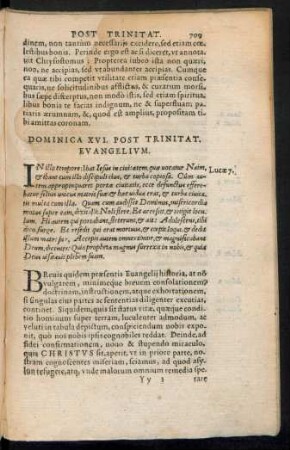 Dominica XVI. Post Trinitat.