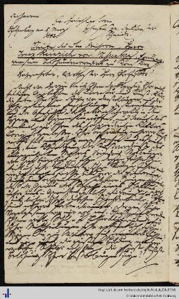 Brief von Ignaz Heinrich von Wessenberg an Franz Karl Grieshaber (12.05.1842)