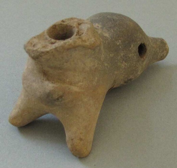 Fragment of a clay pipe