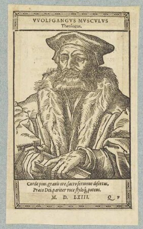 Bildnis des Wolfgang Musculus