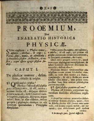Donati A Transfiguratione Domini Scholarum Piarum Campidonæ Rectoris, alias Philosophiæ, & Ss. Canonum, nunc Ss. Theologiæ Professoris Introductio In universam Philosophiam, Veterem, Et Novam, Exegeticam, Et Dialecticam : Usui, & commodo studiosæ Iuventutis antehac edita, Tomus III.. Philosophiæ partem Physicam, seu Naturalem complectens