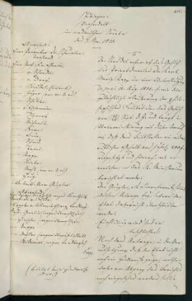 Wintersemester 1833. Rektorat Johann Georg Herbst