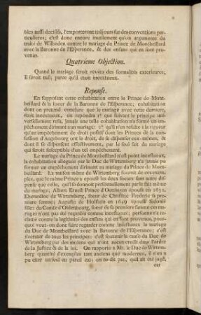 C2v-E1v, Quatrieme Objection. Quand le ...