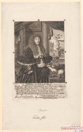 Johann Leonhard Beil (d.J.); geb. 9. September 1637
