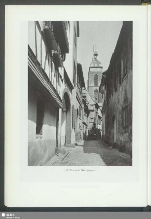 Neustadt, Metzgergasse