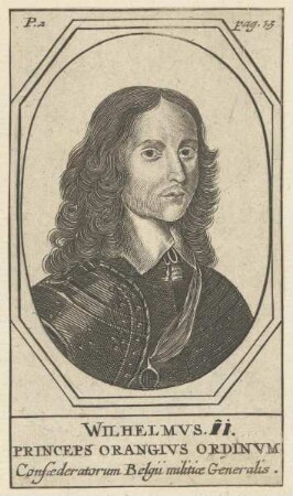 Bildnis Wilhelmvs II., Princeps Orangivs