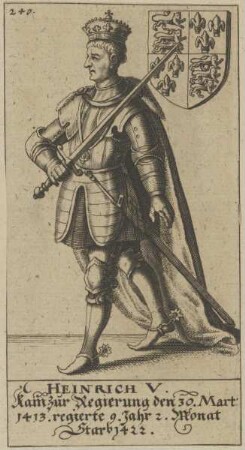 Bildnis von Heinrich V.