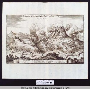 Belägerung der Vestung Hohen Twiel im Jahr 1641