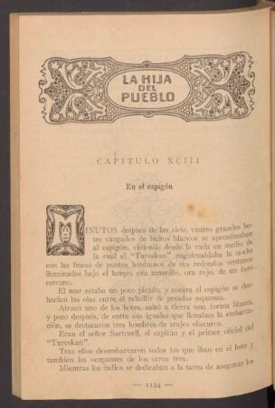 Capítulo XCIII - El el espigón