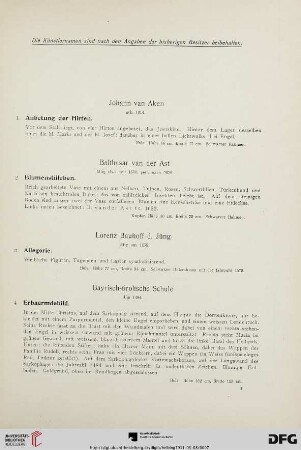 [Oelgemälde alter Meister aus Münchner und Hamburger Privatbesitz, aus österreichischem Adelsbesitz etc.] (Nr. 1-173)