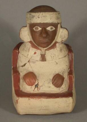 Sitzende anthropomorphe Figur